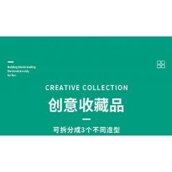 CAYI 2016 VẸT CÁ HƯƠU bộ đồ chơi xếp lắp ráp ghép mô hình Creator HELLO PARROT Sáng Tạo 276 khối