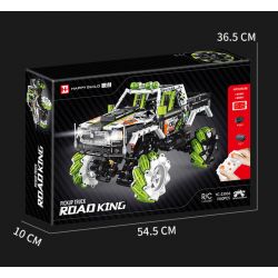 HAPPY BUILD PANGU YC-23036 23036 YC23036 GRAFFITI RAPTOR MAI LUN ĐÓNG THẾ XE ĐỊA HÌNH bộ đồ chơi xếp lắp ráp ghép mô hình Technic PICKUP TRUCK ROAD KING Kỹ Thuật Công Nghệ Cao Mô Hình Phương Tiện 1550 khối