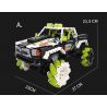 HAPPY BUILD PANGU YC-23036 23036 YC23036 GRAFFITI RAPTOR MAI LUN ĐÓNG THẾ XE ĐỊA HÌNH bộ đồ chơi xếp lắp ráp ghép mô hình Technic PICKUP TRUCK ROAD KING Kỹ Thuật Công Nghệ Cao Mô Hình Phương Tiện 1550 khối