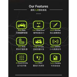 HAPPY BUILD PANGU YC-23036 23036 YC23036 GRAFFITI RAPTOR MAI LUN ĐÓNG THẾ XE ĐỊA HÌNH bộ đồ chơi xếp lắp ráp ghép mô hình Technic PICKUP TRUCK ROAD KING Kỹ Thuật Công Nghệ Cao Mô Hình Phương Tiện 1550 khối