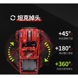 HAPPY BUILD PANGU YC-23036 23036 YC23036 GRAFFITI RAPTOR MAI LUN ĐÓNG THẾ XE ĐỊA HÌNH bộ đồ chơi xếp lắp ráp ghép mô hình Technic PICKUP TRUCK ROAD KING Kỹ Thuật Công Nghệ Cao Mô Hình Phương Tiện 1550 khối