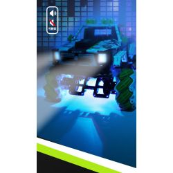 HAPPY BUILD PANGU YC-23036 23036 YC23036 GRAFFITI RAPTOR MAI LUN ĐÓNG THẾ XE ĐỊA HÌNH bộ đồ chơi xếp lắp ráp ghép mô hình Technic PICKUP TRUCK ROAD KING Kỹ Thuật Công Nghệ Cao Mô Hình Phương Tiện 1550 khối