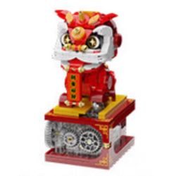 ALPHA EGG QL1200 1200 SƯ TỬ ĐẾN DI CHUYỂN bộ đồ chơi xếp lắp ráp ghép mô hình Technic Kỹ Thuật Công Nghệ Cao Mô Hình Phương Tiện 560 khối