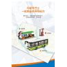 Kazi KY98271 98271 GIAO THÔNG ĐÔ THỊ XE BUÝT THÀNH PHỐ bộ đồ chơi xếp lắp ráp ghép mô hình City CITY BUS 415 khối