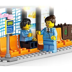 Kazi KY98271 98271 GIAO THÔNG ĐÔ THỊ XE BUÝT THÀNH PHỐ bộ đồ chơi xếp lắp ráp ghép mô hình City CITY BUS 415 khối