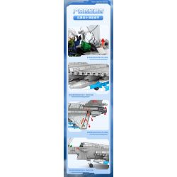 TOP TOY TC1207 1207 VŨ KHÍ QUAN TRỌNG NHẤT CỦA MỘT CƯỜNG QUỐC TIÊM KÍCH J-10B bộ đồ chơi xếp lắp ráp ghép mô hình Military Army J-10B FIGHTER AIRCRAFT Quân Sự Bộ Đội 694 khối