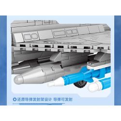 TOP TOY TC1207 1207 VŨ KHÍ QUAN TRỌNG NHẤT CỦA MỘT CƯỜNG QUỐC TIÊM KÍCH J-10B bộ đồ chơi xếp lắp ráp ghép mô hình Military Army J-10B FIGHTER AIRCRAFT Quân Sự Bộ Đội 694 khối