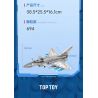 TOP TOY TC1207 1207 VŨ KHÍ QUAN TRỌNG NHẤT CỦA MỘT CƯỜNG QUỐC TIÊM KÍCH J-10B bộ đồ chơi xếp lắp ráp ghép mô hình Military Army J-10B FIGHTER AIRCRAFT Quân Sự Bộ Đội 694 khối
