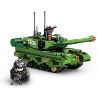 SEMBO 203168 MỘT QUỐC GIA HÙNG MẠNH XE TĂNG CHIẾN ĐẤU CHỦ LỰC ZTZ-99A bộ đồ chơi xếp lắp ráp ghép mô hình Military Army Quân Sự Bộ Đội 297 khối