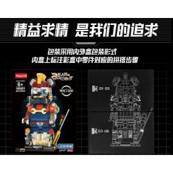 WANGAO 188021 KỸ SƯ CYBER ​​GẤU CƠ KHÍ 400% bộ đồ chơi xếp lắp ráp ghép mô hình