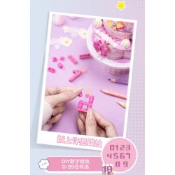 WEKKI 516158 HỘP NHẠC BÁNH NGỌT bộ đồ chơi xếp lắp ráp ghép mô hình Creator SWEET CAKE MUSIC BOX Sáng Tạo