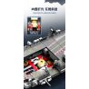 SEMBO 208039 CẤU TRÚC MÔ-ĐUN BA PHẦN CỦA TÀU SÂN BAY PHÚC KIẾN tỷ lệ 1:800 bộ đồ chơi xếp lắp ráp ghép mô hình Military Army Quân Sự Bộ Đội 1326 khối