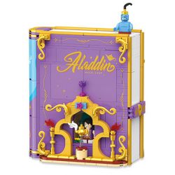 JIESTAR JJ9054 9054 TRUYỆN CỔ TÍCH CÂY ĐÈN THẦN CỦA ALADDIN bộ đồ chơi xếp lắp ráp ghép mô hình ALADDIN & THE WONDERFUL LAMP 729 khối