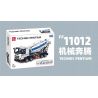 JIESTAR FF11012 11012 XE TRỘN BÊ TÔNG bộ đồ chơi xếp lắp ráp ghép mô hình Technic Kỹ Thuật Công Nghệ Cao Mô Hình Phương Tiện 2432 khối