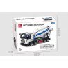 JIESTAR FF11012 11012 XE TRỘN BÊ TÔNG bộ đồ chơi xếp lắp ráp ghép mô hình Technic Kỹ Thuật Công Nghệ Cao Mô Hình Phương Tiện 2432 khối