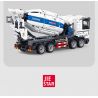 JIESTAR FF11012 11012 XE TRỘN BÊ TÔNG bộ đồ chơi xếp lắp ráp ghép mô hình Technic Kỹ Thuật Công Nghệ Cao Mô Hình Phương Tiện 2432 khối