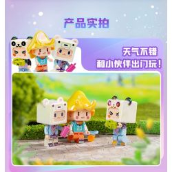 QMAN ENLIGHTEN KEEPPLEY 72042 MINI WORLD PHẦN THỨ HAI CỦA NHỮNG LIÊN KẾT LẤP LÁNH bộ đồ chơi xếp lắp ráp ghép mô hình Movie & Game Phim Và Trò Chơi