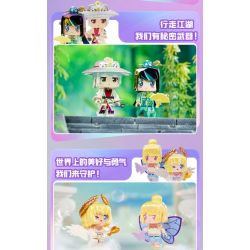 QMAN ENLIGHTEN KEEPPLEY 72042 MINI WORLD PHẦN THỨ HAI CỦA NHỮNG LIÊN KẾT LẤP LÁNH bộ đồ chơi xếp lắp ráp ghép mô hình Movie & Game Phim Và Trò Chơi