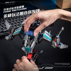 SMALL ANGLE JD024 NGÔI SAO MÁY BAY CHIẾN ĐẤU TRÊN KHÔNG TRONG TƯƠNG LAI bộ đồ chơi xếp lắp ráp ghép mô hình FUTURE BATTLESHIP 570 khối