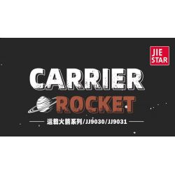 JIESTAR JJ9031 9031 PHƯƠNG TIỆN PHÓNG FALCON HEAVY bộ đồ chơi xếp lắp ráp ghép mô hình City CARRIER ROCKET FALCON HEAVT Thành Phố 1104 khối