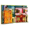 JIESTAR JJ9057 9057 CUỐN SÁCH HẺM CHÉO KỲ DIỆU bộ đồ chơi xếp lắp ráp ghép mô hình Harry Potter WIZARD WORLD MONMENT WHEEZES STORE & QUALITY SPORT SUPPLIES Chú Bé Phù Thủy 1940 khối