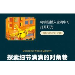 JIESTAR JJ9057 9057 CUỐN SÁCH HẺM CHÉO KỲ DIỆU bộ đồ chơi xếp lắp ráp ghép mô hình Harry Potter WIZARD WORLD MONMENT WHEEZES STORE & QUALITY SPORT SUPPLIES Chú Bé Phù Thủy 1940 khối