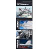 JIESTAR 61056 MÁY BAY CHIẾN ĐẤU TRÊN TÀU SÂN J-15 bộ đồ chơi xếp lắp ráp ghép mô hình Military Army WARCRAFTS Quân Sự Bộ Đội 1386 khối