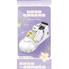 GULY 60513 CHẬU TRỒNG GIÀY THỜI THƯỢNG JACARANDA bộ đồ chơi xếp lắp ráp ghép mô hình HIPSTER SHOE PLANT 812 khối