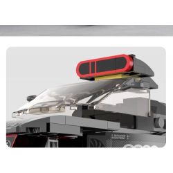 RASTAR 10120 XE AUDI RS Q E-TRON E2 DAKAR RALLY tỷ lệ 1:30 bộ đồ chơi xếp lắp ráp ghép mô hình Speed Champions Racing Cars Đua Xe Công Thức 376 khối