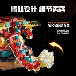 FEMIBOX S34003 34003 RỒNG CƠ KHÍ ĐIỆN TỬ bộ đồ chơi xếp lắp ráp ghép mô hình Creator DRAGONS Sáng Tạo