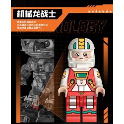 FEMIBOX S34003 34003 RỒNG CƠ KHÍ ĐIỆN TỬ bộ đồ chơi xếp lắp ráp ghép mô hình Creator DRAGONS Sáng Tạo