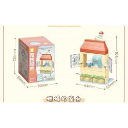 KEEPPLEY K21202 21202 GÓC BẠN BÈ BỆ CỬA SỔ CHIM CÁNH CỤT? BẬU bộ đồ chơi xếp lắp ráp ghép mô hình Movie & Game Phim Và Trò Chơi