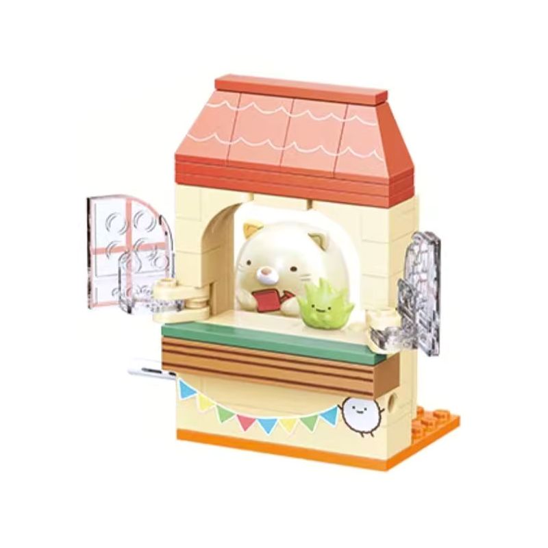 KEEPPLEY K21204 21204 BỆ CỬA SỔ GÓC CỦA BUDDY MÈO bộ đồ chơi xếp lắp ráp ghép mô hình Movie & Game Phim Và Trò Chơi