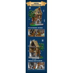 JMBRICKLAYER 30122 MorkModel 033031 Mork Model 033031 THỢ RÈN bộ đồ chơi xếp lắp ráp ghép mô hình Medieval Castle MEDIEVAL BLACKSMITH Chiến Tranh Trung Cổ 1991 khối