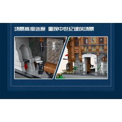 JMBRICKLAYER 30122 MorkModel 033031 Mork Model 033031 THỢ RÈN bộ đồ chơi xếp lắp ráp ghép mô hình Medieval Castle MEDIEVAL BLACKSMITH Chiến Tranh Trung Cổ 1991 khối