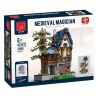 JMBRICKLAYER 30123 MorkModel 033032 Mork Model 033032 CỬA HÀNG MA THUẬT bộ đồ chơi xếp lắp ráp ghép mô hình Medieval Castle MEDIEVAL MAGICIAN Chiến Tranh Trung Cổ 2095 khối