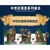 JMBRICKLAYER 30123 MorkModel 033032 Mork Model 033032 CỬA HÀNG MA THUẬT bộ đồ chơi xếp lắp ráp ghép mô hình Medieval Castle MEDIEVAL MAGICIAN Chiến Tranh Trung Cổ 2095 khối