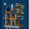 JMBRICKLAYER 30123 MorkModel 033032 Mork Model 033032 CỬA HÀNG MA THUẬT bộ đồ chơi xếp lắp ráp ghép mô hình Medieval Castle MEDIEVAL MAGICIAN Chiến Tranh Trung Cổ 2095 khối
