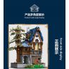 JMBRICKLAYER 30123 MorkModel 033032 Mork Model 033032 CỬA HÀNG MA THUẬT bộ đồ chơi xếp lắp ráp ghép mô hình Medieval Castle MEDIEVAL MAGICIAN Chiến Tranh Trung Cổ 2095 khối