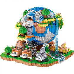 ZHEGAO LZ8302 8302 NGÔI LÀNG TOÀN CẦU bộ đồ chơi xếp lắp ráp ghép mô hình GLOBAL VILLAGE 5452 khối