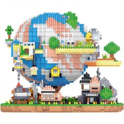 ZHEGAO LZ8302 8302 NGÔI LÀNG TOÀN CẦU bộ đồ chơi xếp lắp ráp ghép mô hình GLOBAL VILLAGE 5452 khối