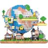ZHEGAO LZ8302 8302 NGÔI LÀNG TOÀN CẦU bộ đồ chơi xếp lắp ráp ghép mô hình GLOBAL VILLAGE 5452 khối