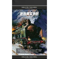 DK 80018 TÀU PHƯƠNG ĐÔNG bộ đồ chơi xếp lắp ráp ghép mô hình City ORIENTAL TRAIN Thành Phố 1052 khối