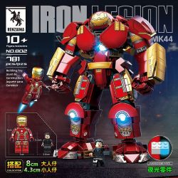 RENZAIMA 802 NGƯỜI SẮT MK44 bộ đồ chơi xếp lắp ráp ghép mô hình Super Heroes IRON LEGION MK44 Siêu Nhân Anh Hùng 781 khối