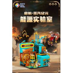 JIALE SPECIAL 55004 RA KHƠI CHO KỶ NGUYÊN NƯỚC PHÒNG THÍ NGHIỆM NĂNG LƯỢNG bộ đồ chơi xếp lắp ráp ghép mô hình ENERGY EXPERIMENT LAB 1001 khối