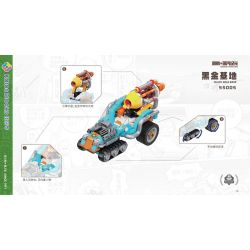 JIALE SPECIAL 55005 RA KHƠI CHO KỶ NGUYÊN NƯỚC CĂN CỨ VÀNG ĐEN bộ đồ chơi xếp lắp ráp ghép mô hình BLACK GOLD BASE 1237 khối