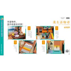 JIALE SPECIAL 61029 CHUYỆN ĐỜI HÀI HƯỚC bộ đồ chơi xếp lắp ráp ghép mô hình City Thành Phố 1556 khối