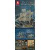 JMBRICKLAYER 40113 REOBRIX 66037 TÀU CƯỚP BIỂN NGƯỜI HÀ LAN BAY bộ đồ chơi xếp lắp ráp ghép mô hình Pirates Of The Caribbean THE FLYING DUTCHMAN Cướp Biển Vùng Caribe 5865 khối