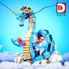 DK 5011 ONE PIECE DẠNG RỒNG XANH KAIDO bộ đồ chơi xếp lắp ráp ghép mô hình Movie & Game Phim Và Trò Chơi 1840 khối