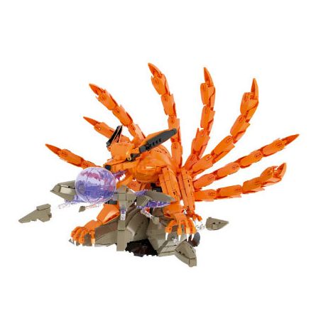 DK 5012 NARUTO KYUBI bộ đồ chơi xếp lắp ráp ghép mô hình Movie & Game Phim Và Trò Chơi 1480 khối